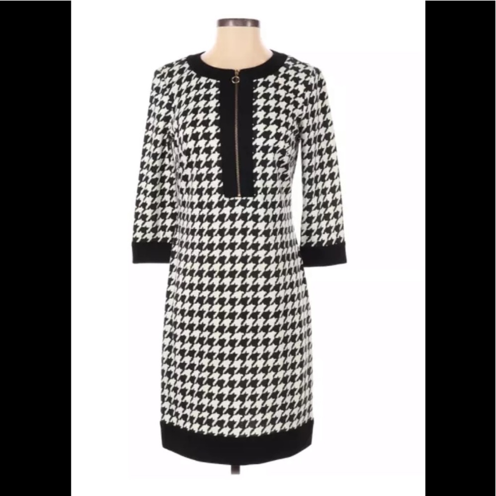 ☀️3/$15☀️ Isabella DeMarco Houndstooth dress Size 6
